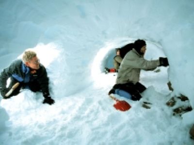 Aktives Winterabenteuer in Grönland