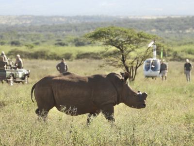 © Christian Sperka Fürstin Charlène von Monaco bei Thanda Safari: