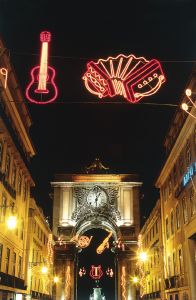 Der -St. Martin Sommer- in Lissabon