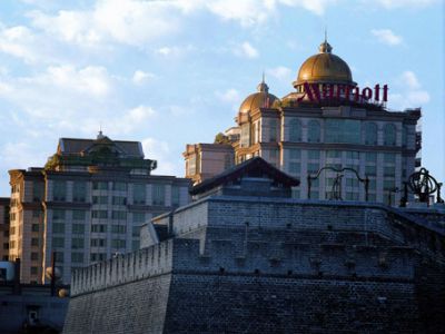 Das Peking Marriott Hotel City Wall pünktlich zur Olympiade geöffnet