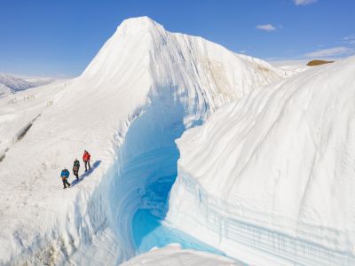 © White Desert Safari zwischen Eis und Sand: