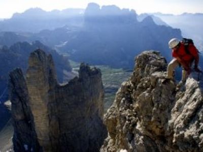 Am Seil macht Urlaub in den Dolomiten richtig Spaß