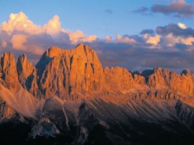 Alpenglühen, Dolomiten und ein Magie