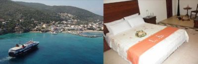Insel Agistri und Laza Beach Inn Hotel: