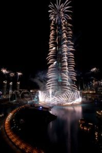 Dubai begrüsste das neue Jahr mit einem beispiellosen Schauspiel